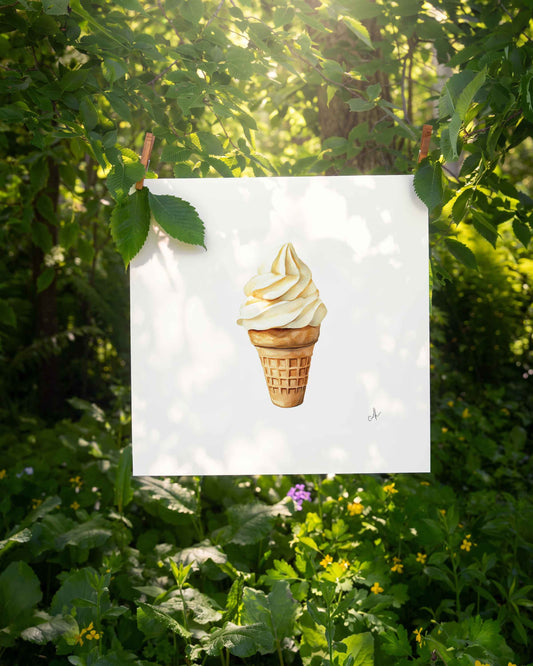 Maple Creemee Art Print