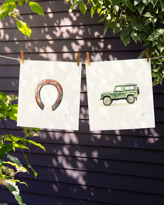 Green Rover Art Print