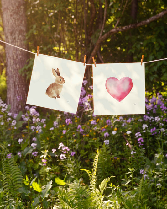 Carmello the Bunny Art Print