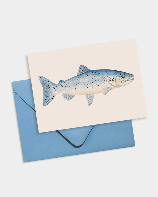 Blue Trout Note Card