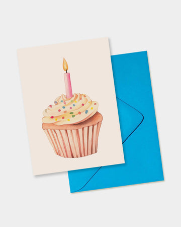 Cupcake Note Card