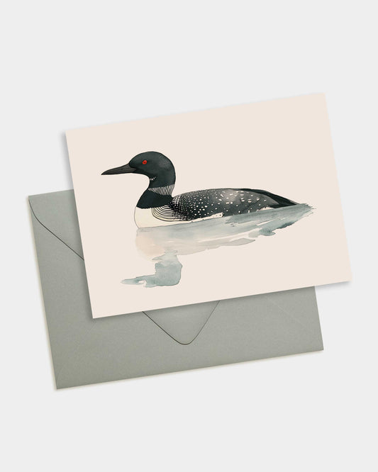 Loon Note Card