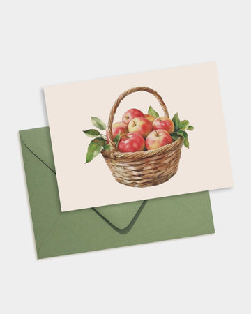 Orchard Basket Note Card