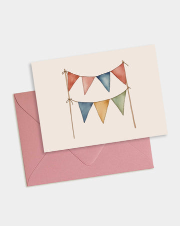 Celebration Pennants Note Card