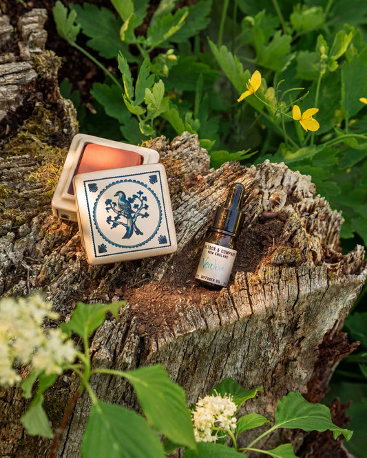 Aviary Porcelain Amulet