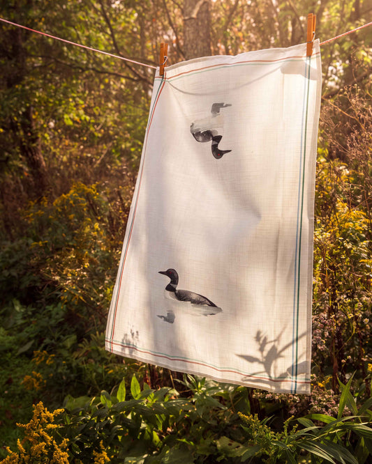 Loon Tea Towel