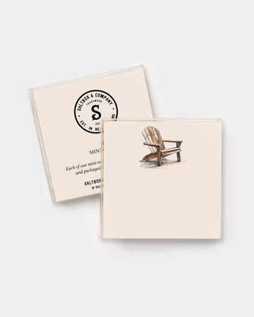 Adirondack Chair Mini Notes