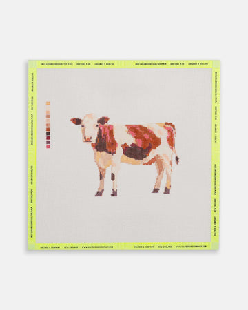 Buttercup the Cow Needlepoint Canvas