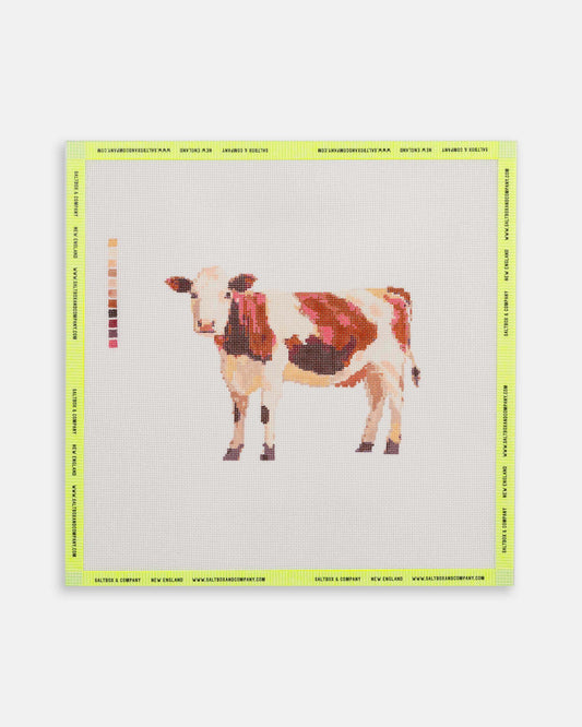 Buttercup the Cow Needlepoint Canvas