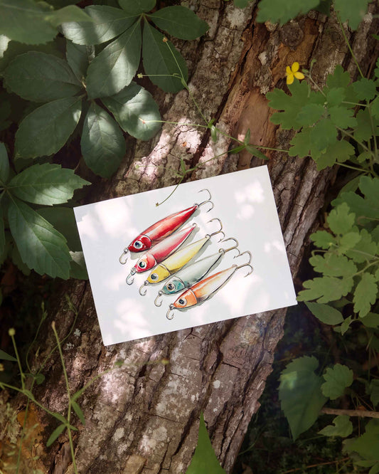 Fishing Lures Note Card