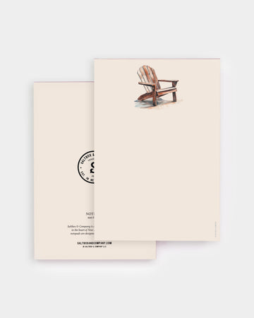 Adirondack Chair Notepad