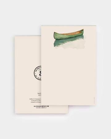 Emerald Canoe Notepad