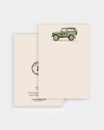 Green Rover Notepad