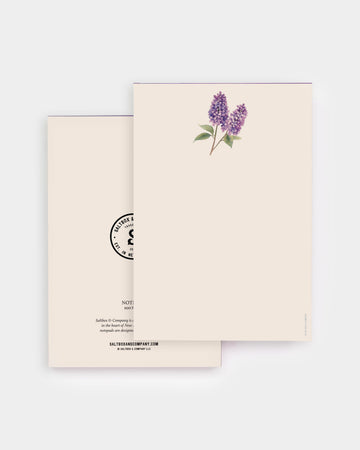 New Hampshire Purple Lilac Notepad