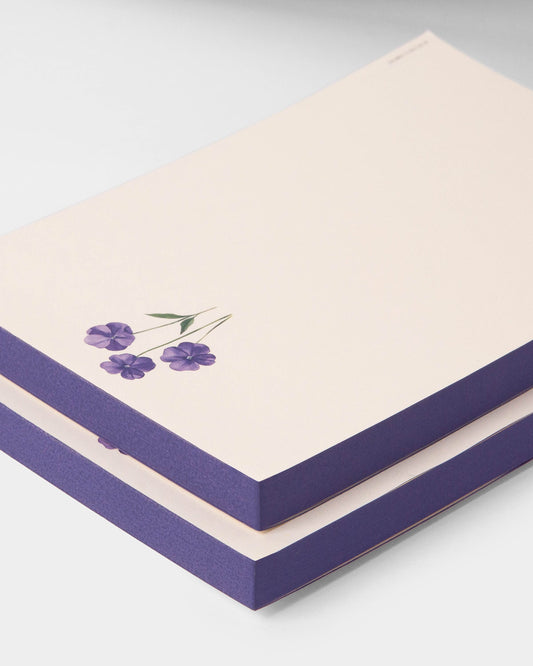 Rhode Island Blue Violet Notepad