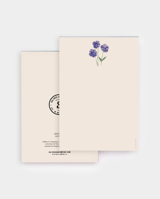 Rhode Island Blue Violet Notepad