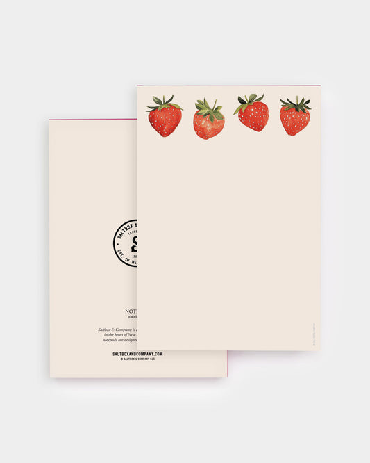 Strawberries Notepad