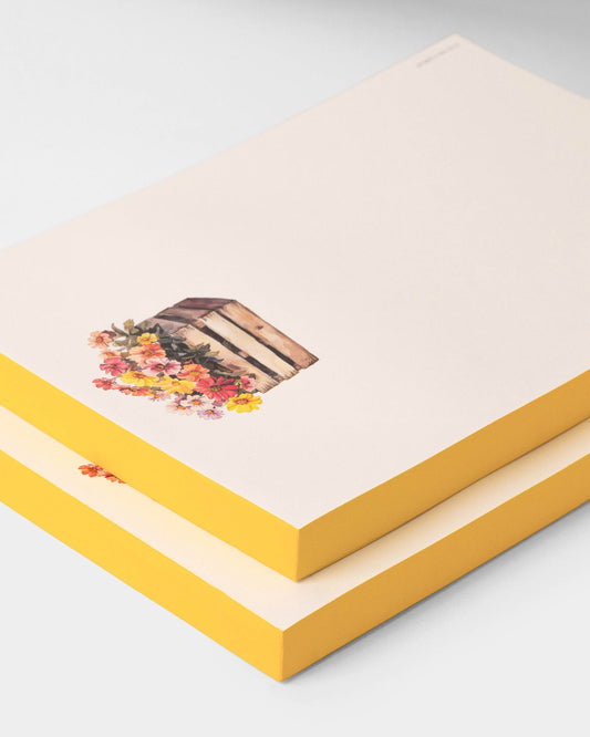Wildflower Crate Notepad