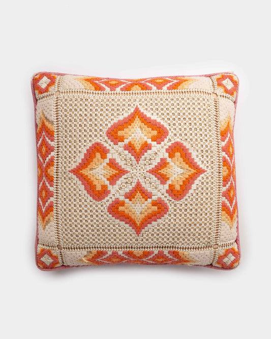 Vintage Needlepoint Pillow