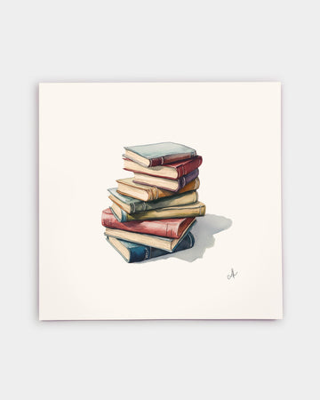 Books Art Print