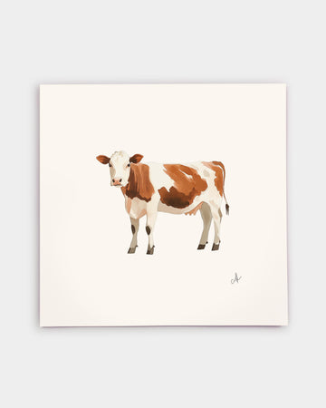 Buttercup the Cow Art Print