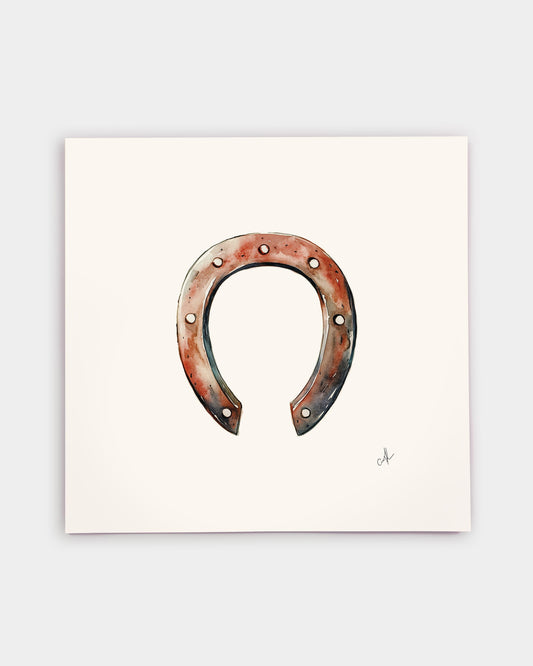Horseshoe Art Print