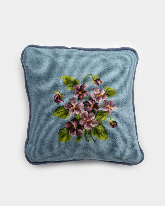 Vintage Needlepoint Pillow