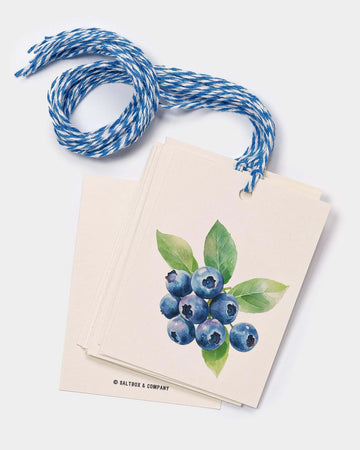 Blueberries Gift Tags