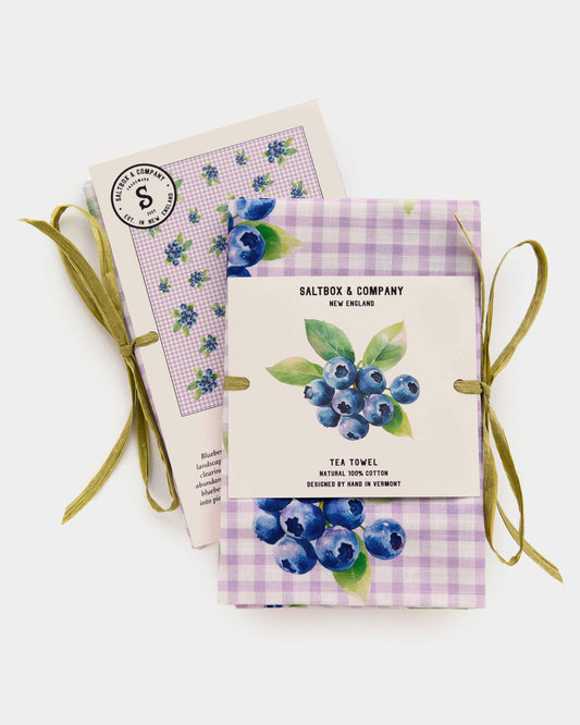 Blueberries Tea Towel
