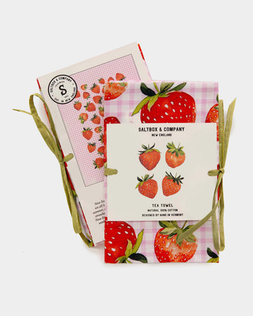Strawberries Tea Towel