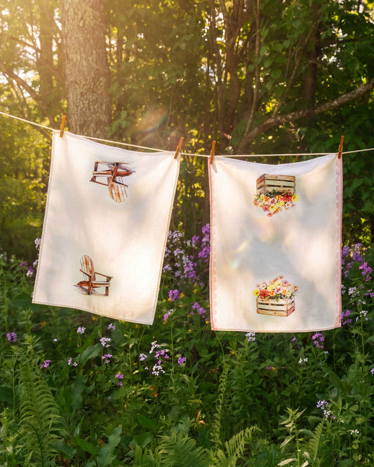 Adirondack Chair Tea Towel